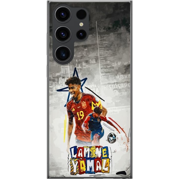 Samsung Galaxy S24 Ultra Gennemsigtig cover Lamine Yamal