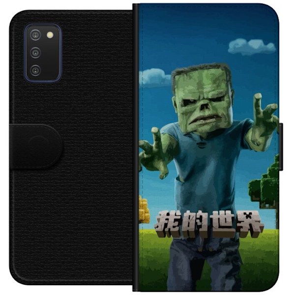 Samsung Galaxy A03s Tegnebogsetui A Minecraft Movie