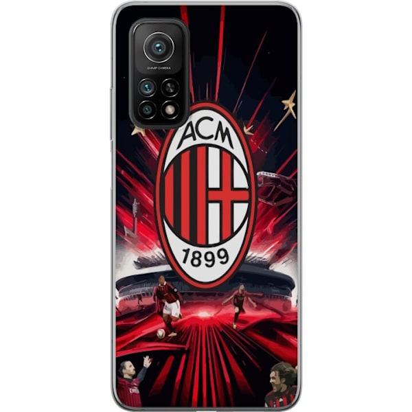 Xiaomi Mi 10T 5G Gennemsigtig cover AC Milan