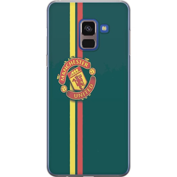 Samsung Galaxy A8 (2018) Genomskinligt Skal Manchester United