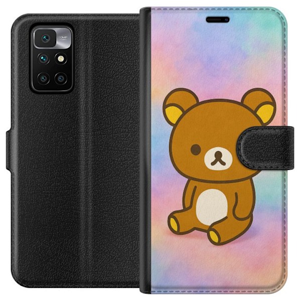 Xiaomi Redmi 10 Lommeboketui Kawaii Sanrio Rilakkuma