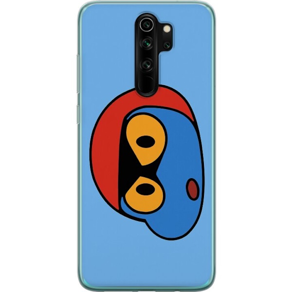 Xiaomi Redmi Note 8 Pro  Läpinäkyvä kuori Bold Bot Head
