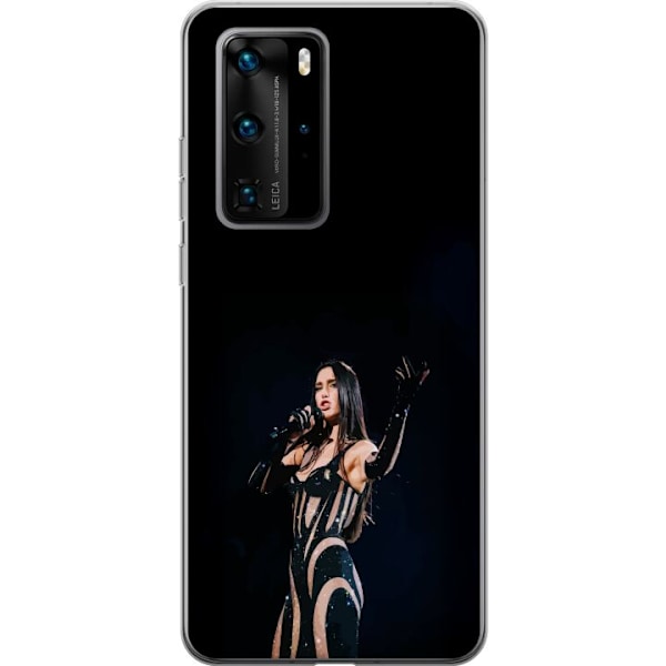 Huawei P40 Pro Gjennomsiktig deksel Dua Lipa – Pop Star Aest