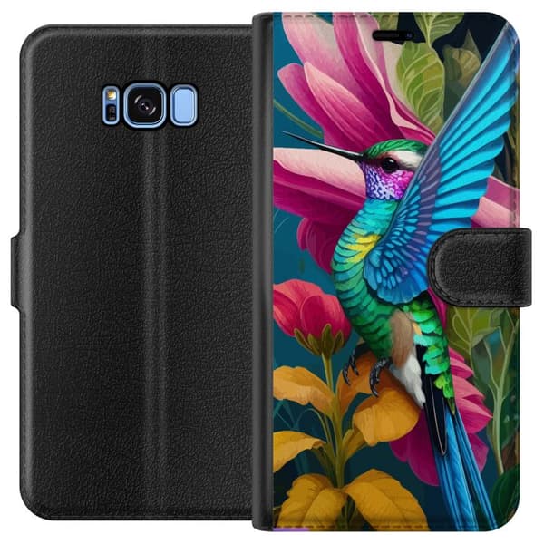 Kompatibelt Plånboksfodral till Samsung Galaxy S8 Kolibri