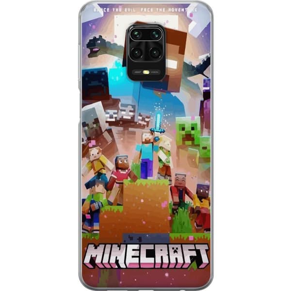 Kompatibel Mobilcover til Xiaomi Redmi Note 9S Minecraft