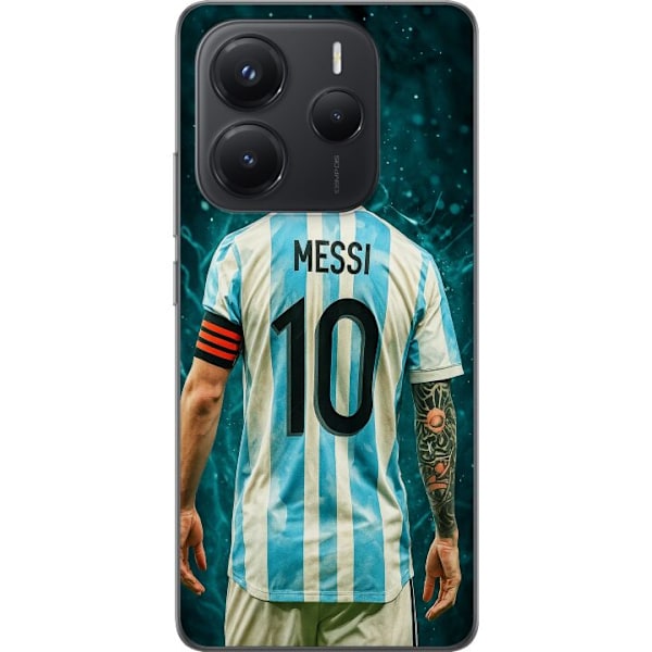 Xiaomi Redmi Note 14 Läpinäkyvä kuori Messi