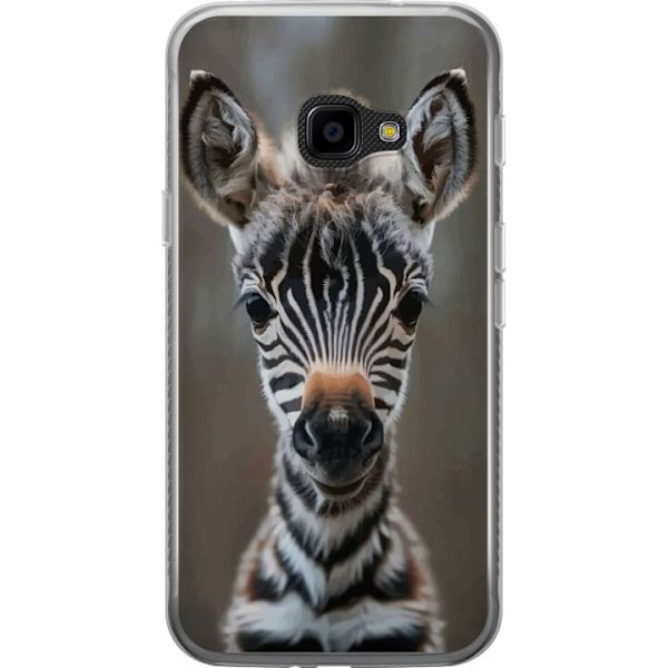 Samsung Galaxy Xcover 4 Läpinäkyvä kuori Giraffi Eläinaihe Afrikka Luonto Graafinen Kuva Savanni Villieläimet Suosittu Seinätaide Eksoottinen Te
