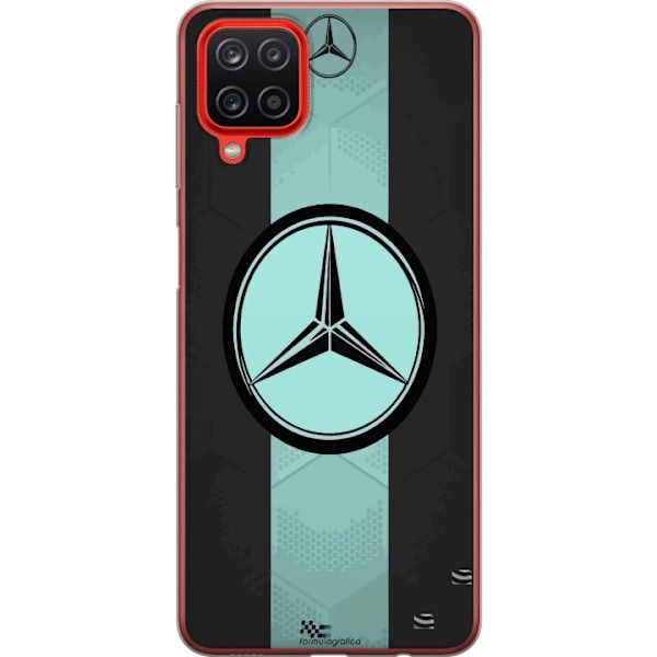 Samsung Galaxy A12 Gennemsigtig cover Mercedes