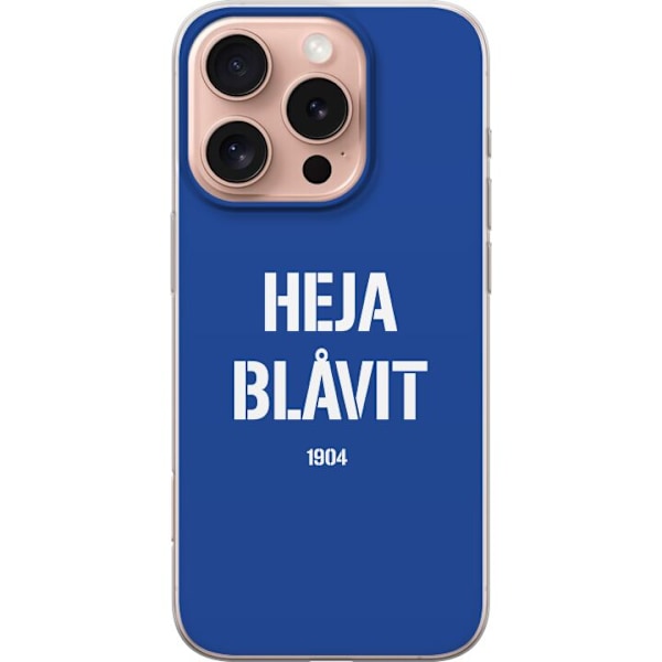 Apple iPhone 16 Pro Läpinäkyvä kuori IFK Göteborg