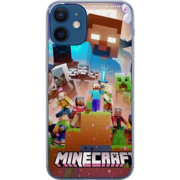 Kompatibelt Mobilskal till Apple iPhone 12 mini Minecraft