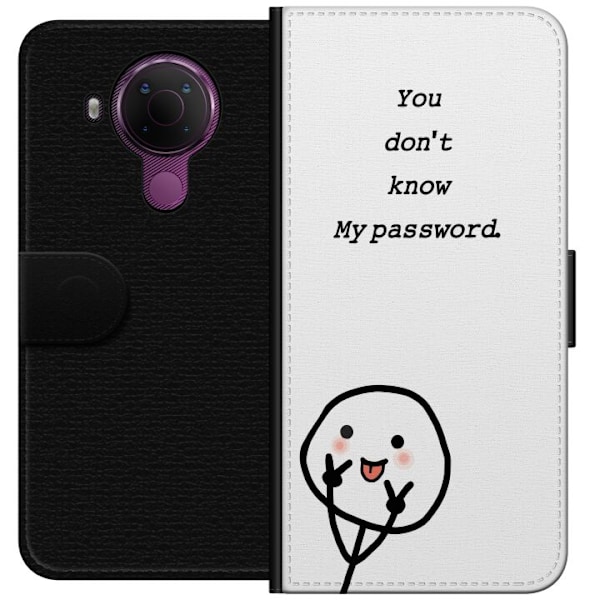 Nokia 5.4 Plånboksfodral You Don’t Know My Password – edg