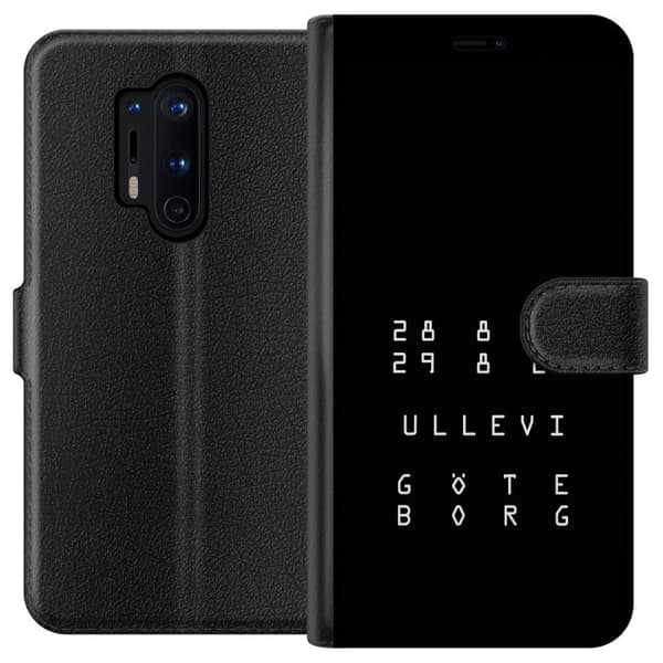 Kompatibelt Lommeboketui til OnePlus 8 Pro Ullevi Göteborg 2026 hvit