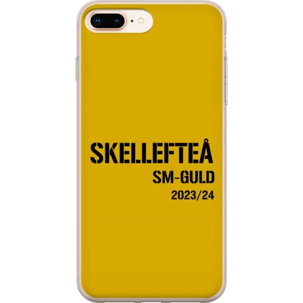 Apple iPhone 7 Plus Gennemsigtig cover Skellefteå SM GULD