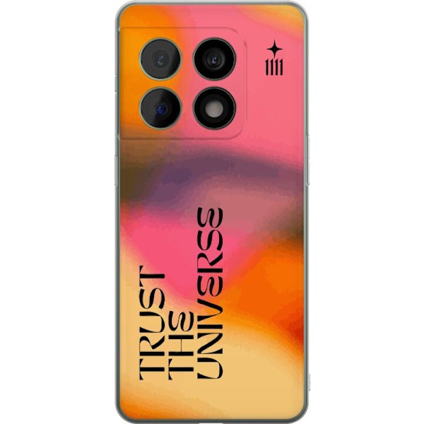 OnePlus 10 Pro Gennemsigtig cover Tro på Universet