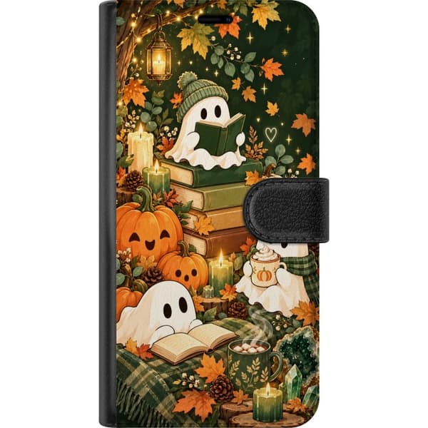 Kompatibelt Plånboksfodral till Apple iPhone 13 mini Skogsspöken grön