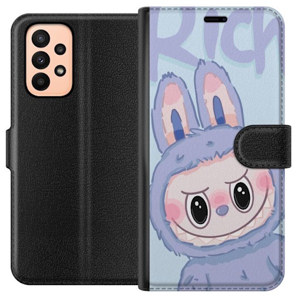Samsung Galaxy A23 Plånboksfodral Blue Bunny Labubu