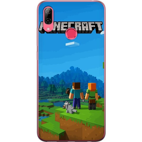 Huawei Y7 (2019) Läpinäkyvä kuori Minecraft Key Art