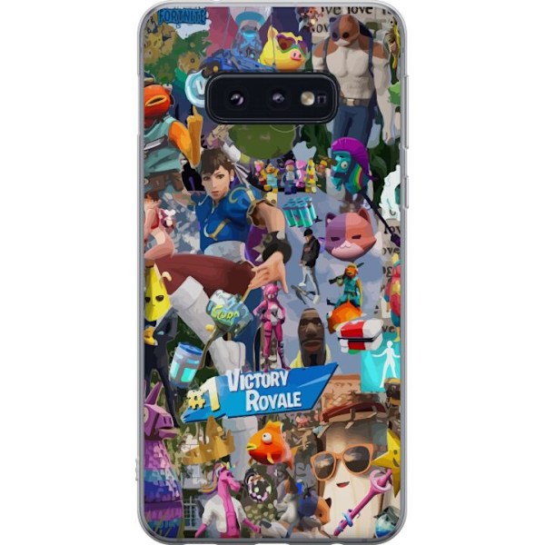 Samsung Galaxy S10e Gennemsigtig cover Fortnite