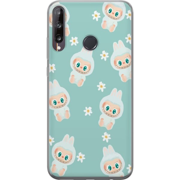 Huawei P40 lite E Läpinäkyvä kuori Labubu Candy Vibes
