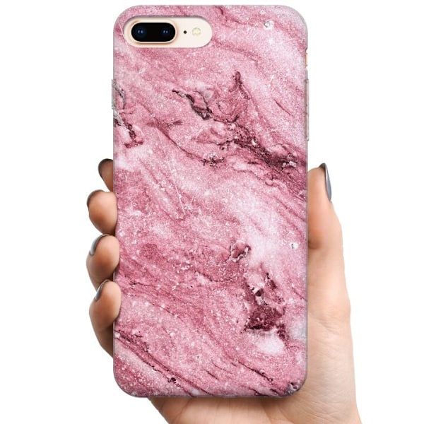 Apple iPhone 8 Plus TPU Mobildeksel Rosa