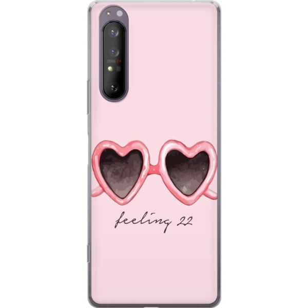 Sony Xperia 1 II Läpinäkyvä kuori Taylor Swift - Feeling 22