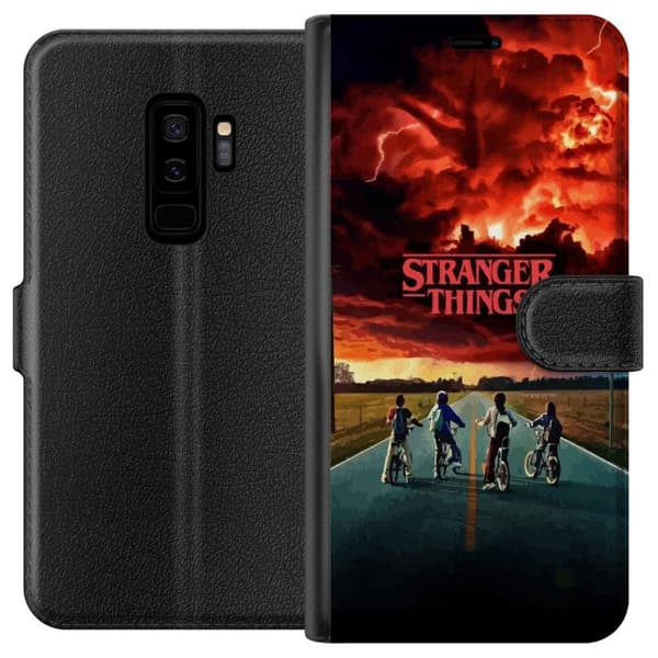 Kompatibelt Plånboksfodral till Samsung Galaxy S9+ Stranger Things
