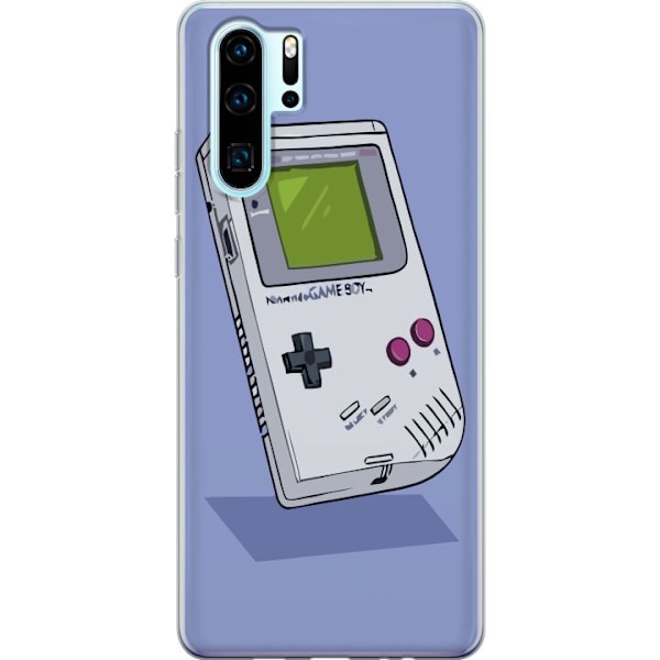 Huawei P30 Pro Gennemsigtig cover Game Boy Lilla