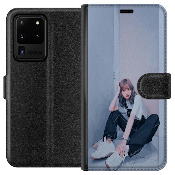 Samsung Galaxy S20 Ultra Lompakkokotelo Lisa from Blackpink – K-pop Style Icon