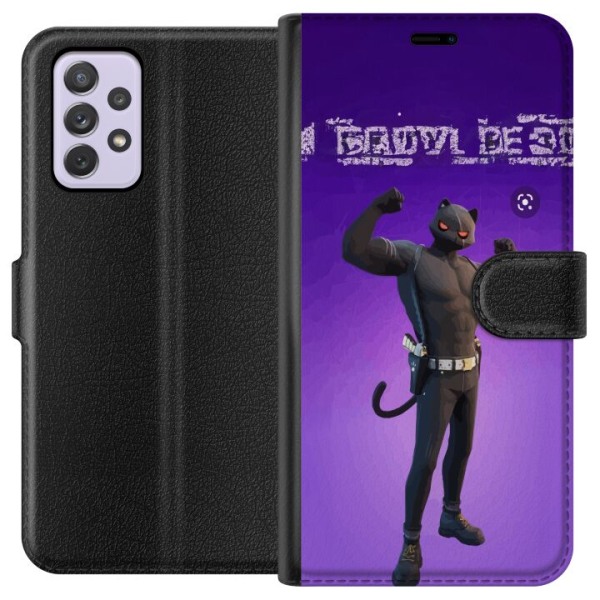 Samsung Galaxy A52s 5G Lommeboketui Fortnite - Meowscles