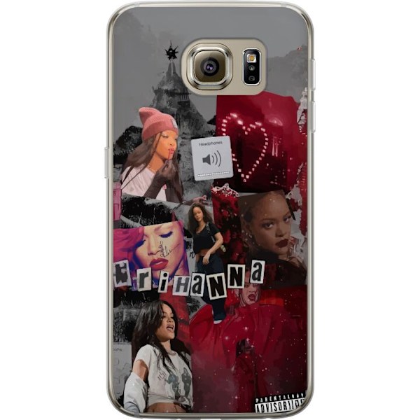 Samsung Galaxy S6 Gennemsigtig cover Rihanna – Iconic Fashio