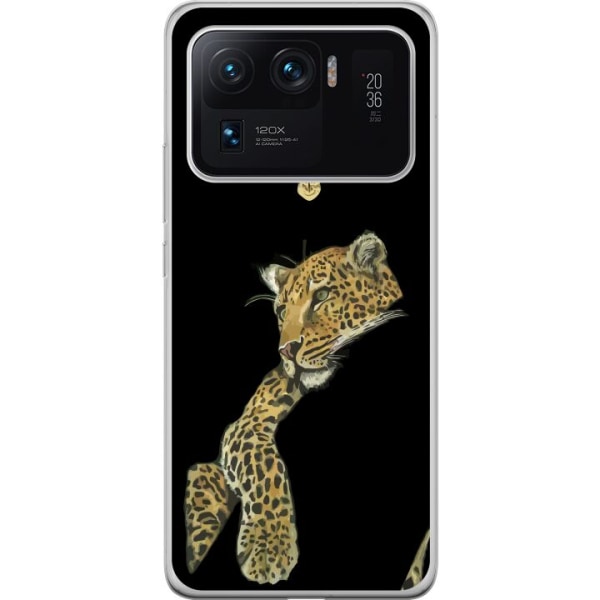 Xiaomi Mi 11 Ultra Gennemsigtig cover Prada Leopard