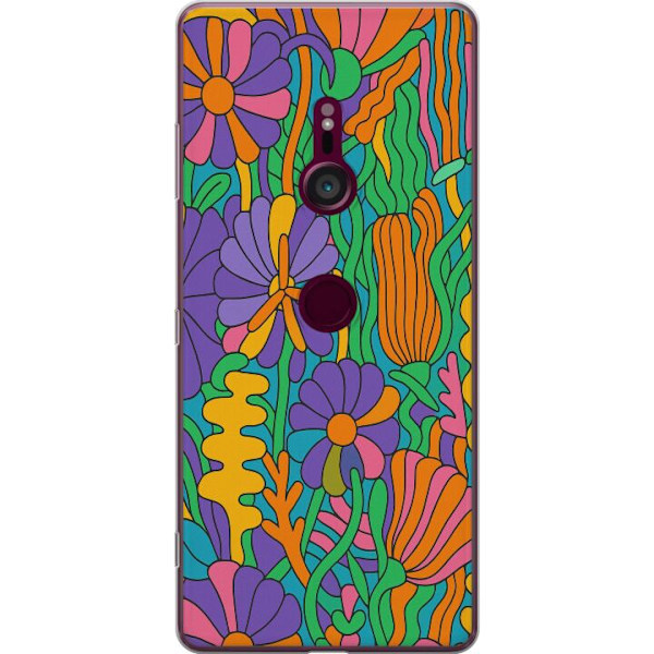 Sony Xperia XZ3 Gennemsigtig cover Farveeksplosion