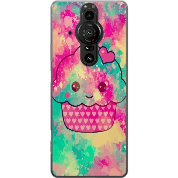 Sony Xperia Pro-I Gennemsigtig cover Cupcake