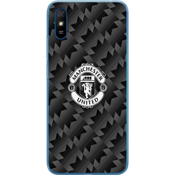 Xiaomi Redmi 9A Gennemsigtig cover Manchester United FC