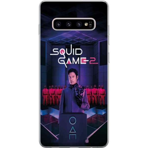 Kompatibelt Mobilskal till Samsung Galaxy S10+ Squid Game 2 -  Ledaren
