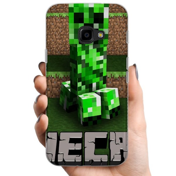 Samsung Galaxy Xcover 4 TPU Mobilskal Minecraft