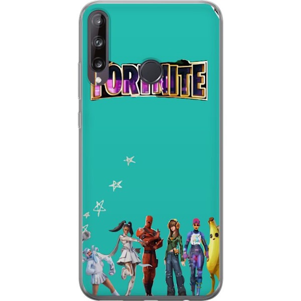 Huawei P40 lite E Läpinäkyvä kuori Fortnite