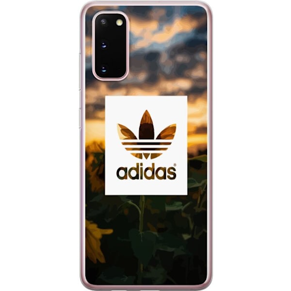 Samsung Galaxy S20 Gennemsigtig cover Adidas