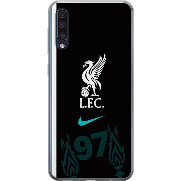 Samsung Galaxy A50 Läpinäkyvä kuori Liverpool FC