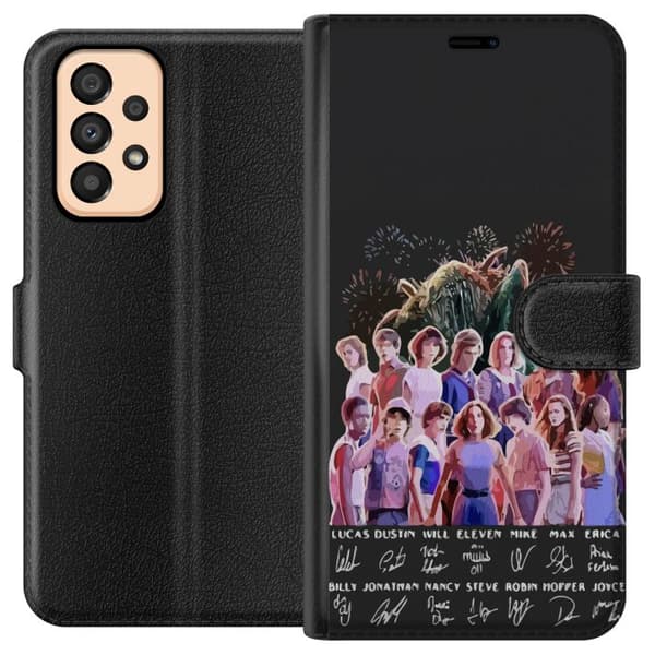 Kompatibelt Plånboksfodral till Samsung Galaxy A33 5G Stranger Things 2024