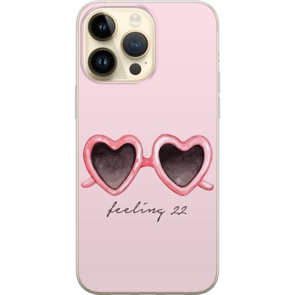 Apple iPhone 14 Pro Max Gennemsigtig cover Taylor Swift - Feel