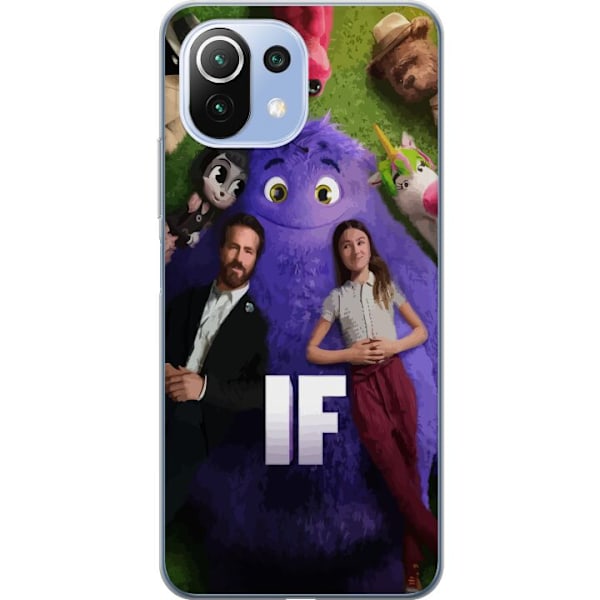Xiaomi 11 Lite 5G NE Läpinäkyvä kuori IF: Låtsaskompisar