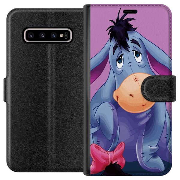 Kompatibelt Lommeboketui til Samsung Galaxy S10+ Winnie Puh