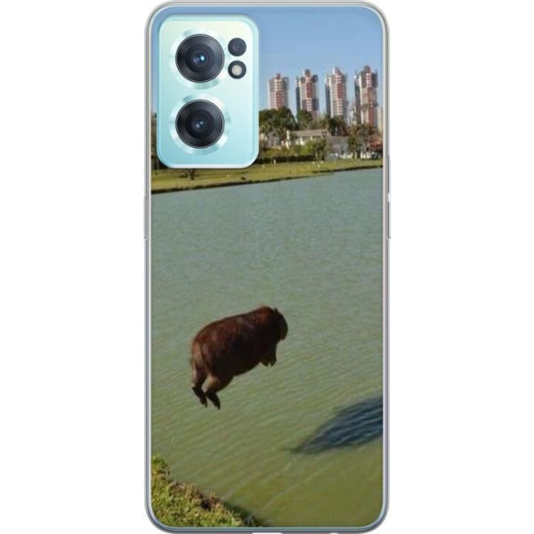 OnePlus Nord CE 2 5G Läpinäkyvä kuori Capybara
