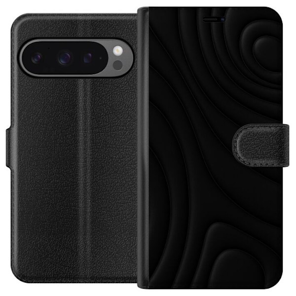 Google Pixel 9 Pro XL Lompakkokotelo Tummat Aallot