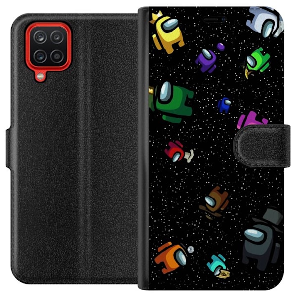 Samsung Galaxy A12 Plånboksfodral Among Us