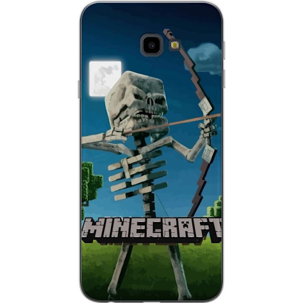 Samsung Galaxy J4+ Genomskinligt Skal A Minecraft Movie
