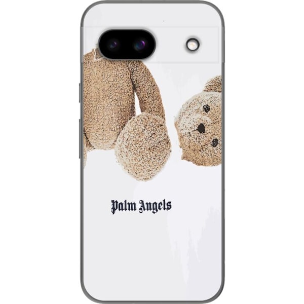 Google Pixel 8a Läpinäkyvä kuori Palm Angels Teddy