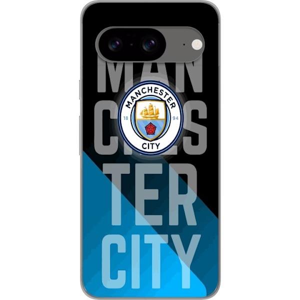 Google Pixel 8 Gennemsigtig cover Manchester City