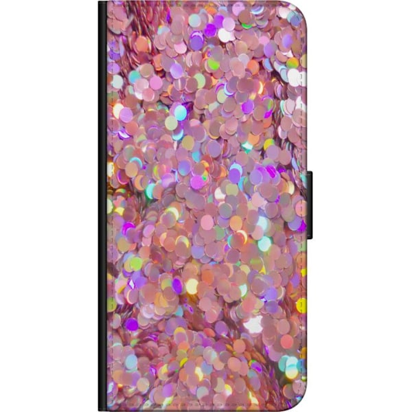 Huawei Y6 (2018) Lompakkokotelo Kimalteleva